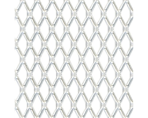 KAISERTHAL Metaalplaat 1000x300x1,6 mm aluminium zilver Aluminium rooster met ruitvormig patroon