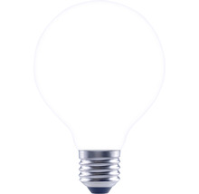 FLAIR LED lamp E27/6,5W G80 daglicht wit mat