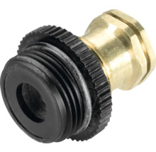Messing adapter met schroefdraad