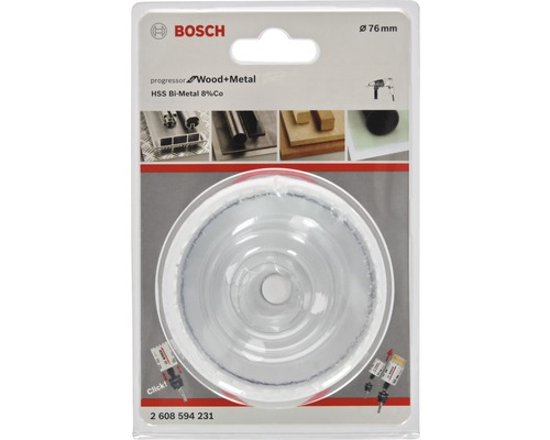Bosch Progressor gatzaag voor hout en metaal, 76 millimeter diameter