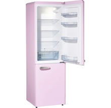 Retro koel-vriescombinatie met open deur