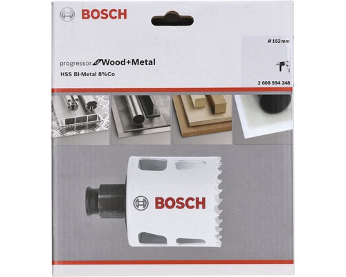 Bosch Progressor gatzaag Wood plus Metal, 152 millimeter