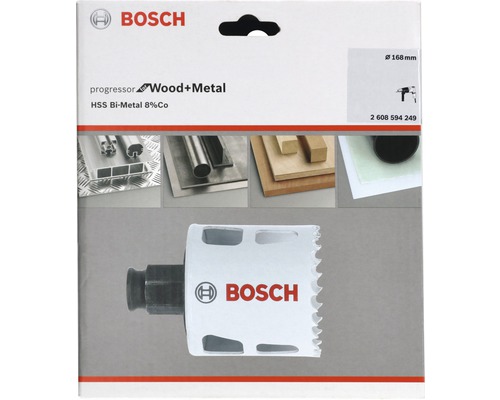 Bosch Progressor gatzaag Wood plus Metal, 168 millimeter