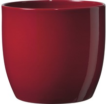 Ronde keramische bloempot