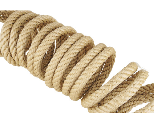 Gevlochten touw van natuurlijke vezels