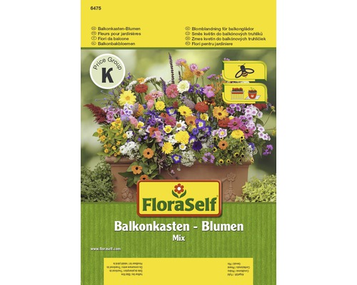 FLORASELF® Balkonbak bloemen mengsel bloemenzaden