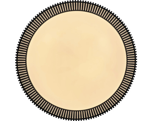 Ronde spiegel met decoratieve lijst