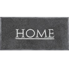 Deurmat met het woord HOME.