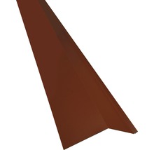 PRECIT Slagregenschort voor bolle knik, RAL3009 oxiderood, 1000x135x190 mm