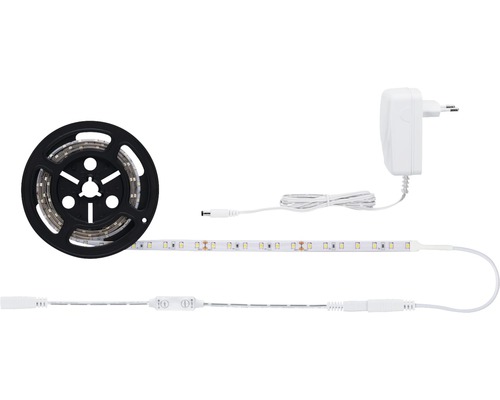 Ledstrip op rol met netvoeding en bediening