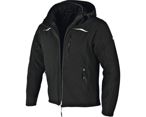 HAMMER WORKWEAR Softshell winterjack zwart maat XXXXL HAMMER WORKWEAR Softshell winterjack zwart maat XXXXL