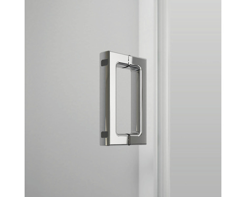 Metalen douchecabinedeurklink