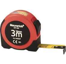 Maurerlob rolmaat, 3 meter lengte