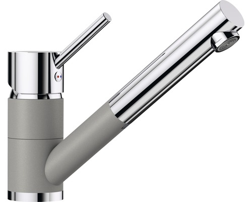 BLANCO Keukenkraan met uittrekbare handdouche Antas-S alumetallic BLANCO Keukenkraan met uittrekbare handdouche Antas-S alumetallic