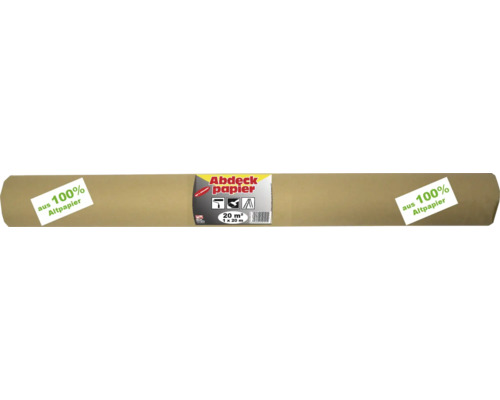 Afdekpapier rol met een oppervlakte van 20 vierkante meter