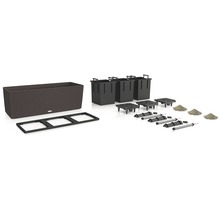 Bloembak met irrigatiesysteem en accessoires