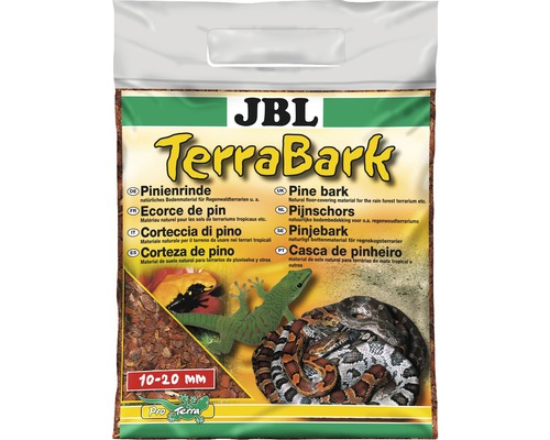 JBL Terrarium bodembedekking pijnschors 10-20 mm, 5 L JBL TerraBark pijnboomschors voor terraria
