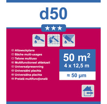 Afdekfolie multifunctioneel 4x12,5 m LDPE