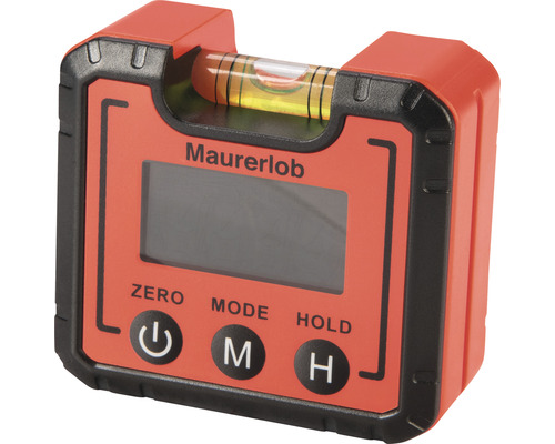 Maurerlob digitale zakwaterpas met display en waterpas