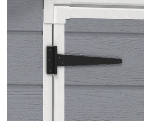 T-vormig scharnier op een deur