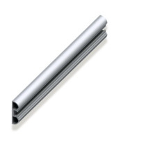 Aluminium profiel voor wandmontage