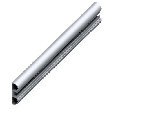 ALFER coaxis®-profiel smal, aluminium blank, b 35,5 x d 11 x l 1000 mm