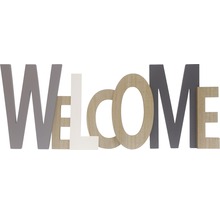 THE WALL Wanddecoratie tekst Welcome hout 76x29 cm
