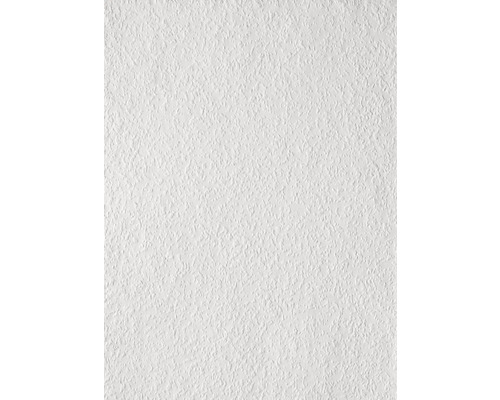 ERFURT Raufaser vlies Romantic wit 15x0,53 m Close-up van een wit, gestructureerd behang