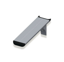 ALFER coaxis®-schappendrager aluminium blank, d 200 x h 51 mm