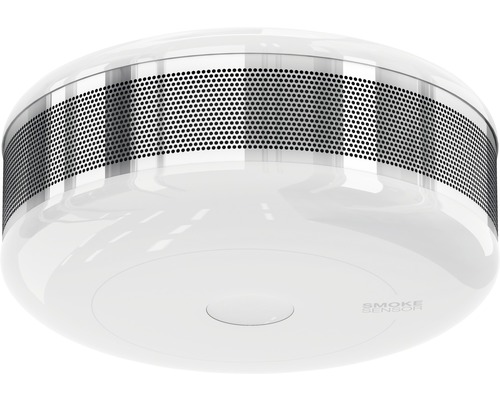 Ronde rookmelder met sensor