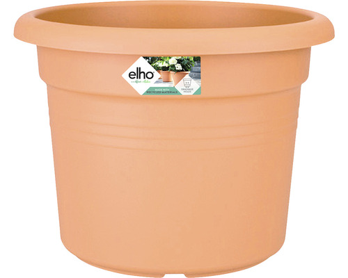 ELHO Plantenpot Green Basics Cilinder Ø 30 x H22 cm kunststof, bruin
