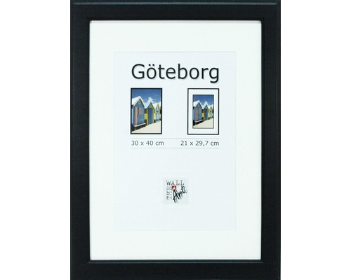THE WALL Fotolijst hout Göteborg zwart 30x40 cm