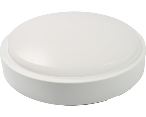 LED Wandlamp Ø 19 cm IP54 wit LED Wandlamp Ø 19 cm IP54 wit