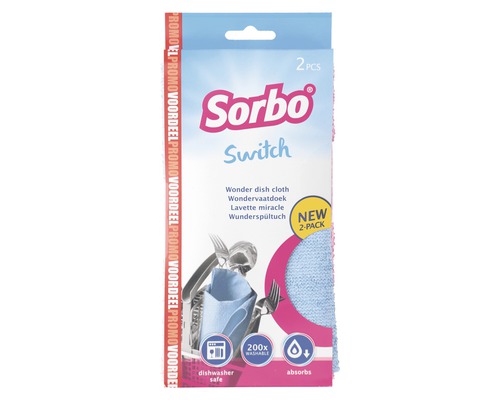 SORBO Switch Wondervaatdoek, 2 stuks-0