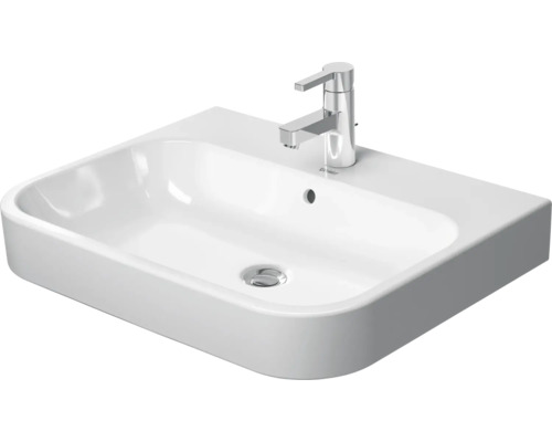 DURAVIT Meubelwastafel Happy D.2 wit glanzend 65x50,5 cm