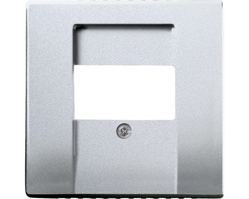 BUSCH-JAEGER Future Linear Centraalplaat TAE 1-voudig aluminium zilver 1766-83 Vierkant afdekraam voor een stopcontact