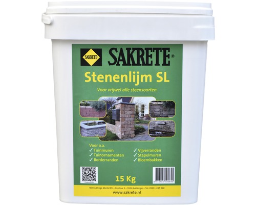 SAKRETE Stenenlijm SL 15 kg