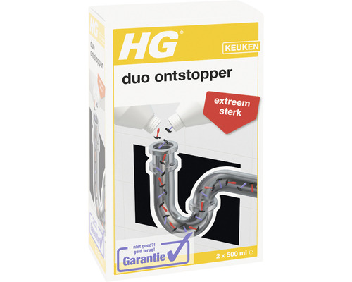 HG Duo ontstopper voor de keuken