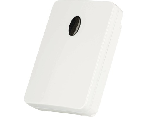 Wit smart home apparaat met sensor