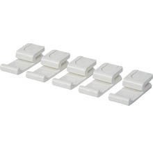 INTENSIONS Prof rail plafondsteunen wit 5 stuks