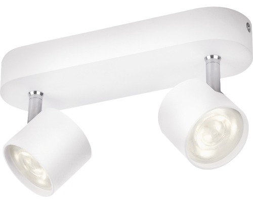 Plafondlamp met twee spots