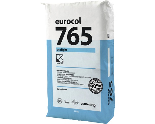 Eurocol 765 Ecolight tegellijm zak 15 kg