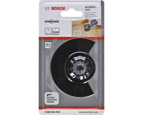 Bosch Starlock ACZ 85 EC HCS zaagblad voor hout
