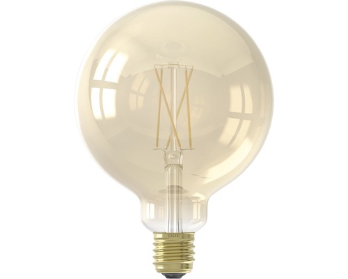 CALEX Smart LED filament lamp E27/7W G125 CCT goud-0