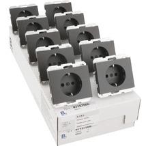 BERKER K1 Inbouw wandcontactdoos (wcd) RA 1-voudig antraciet-thumb-2 BERKER K1 Inbouw wandcontactdoos (wcd) RA 1-voudig antraciet-thumb-2
