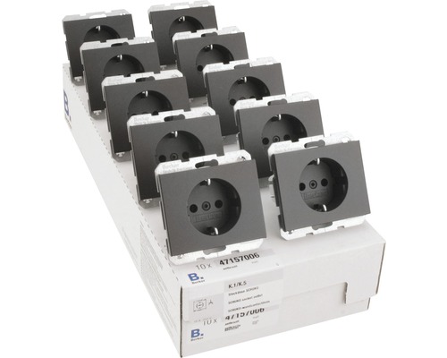 Verpakking met tien stopcontacten