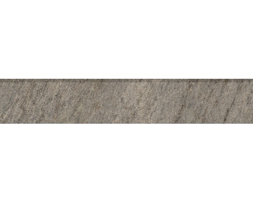 Plint Quarzite gris 8x45 cm