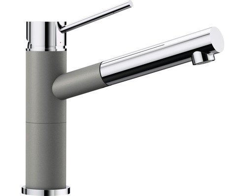 BLANCO Keukenkraan met uittrekbare handdouche Alta-S alumetallic BLANCO Keukenkraan met uittrekbare handdouche Alta-S alumetallic