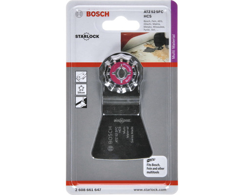 Bosch ATZ 52 SFC HCS multi materiaal zaagblad in verpakking