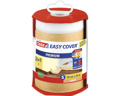 Tesa Easy Cover Premium afdekband, 18 cm x 25 m, papier